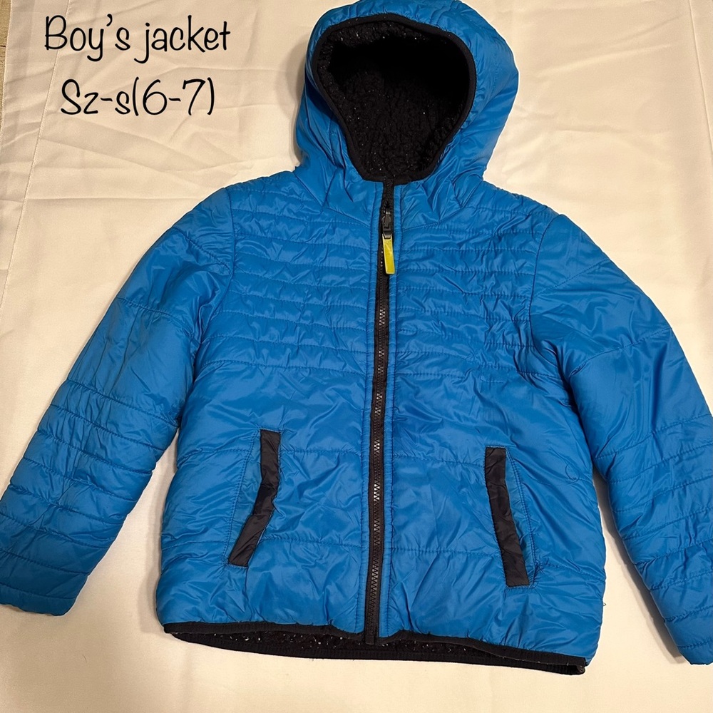 Winter puffer boy’s jacket